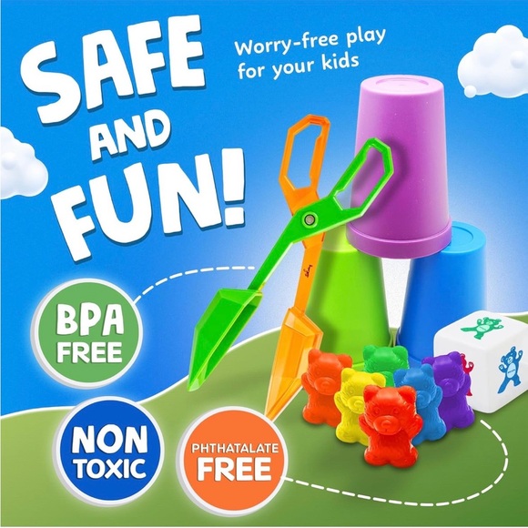 Rainbow Sorting Cups - Picture 4 of 6